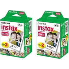 Vera Concept Store Film Instax Mini 8 Için 20'li Film 2'li Paket 40 Poz