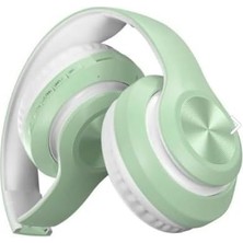Vera Concept Store P68 Katlanabilir Bluetooth Kablosuz Kulak Üstü Streo Wireless Aux Girişli Mikrafonlu Extra Bass Kulaklık (Yeşil)