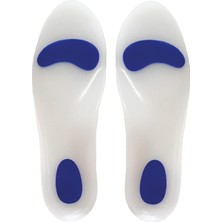 Vera Concept Store MG01 - Silikon Ortopedik | Ark Destekli, Darbe Emici, Topuk Dikeni Için Yumuşak Iç Tabanlık (39-40)