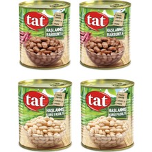 Vera Concept Store Haşlanmış Kuru Fasulye ve Barbunya, 800 gr x 4 Adet Karma Paket