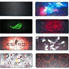 Vera Concept Store Oyuncu Mouse Pad Kaydırmaz Büyük Boy 70X30CM 8 Model - AL3473 (Model-6)