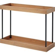 Vera Concept Store Nalblecka Tezgah Üstü Düzenleyici, Bambu Bambu 38X13X28 cm