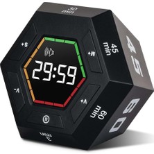Vera Concept Store Dijital Geri Sayım Zamanlayıcı, LED Ekranlı Görsel Timer, 99 Dakika Pomodoro Zamanlayıcı, Mıknatıslı Masaüstü ve Mutfak Sayacı, Ders Çalışma, Ofis ve
