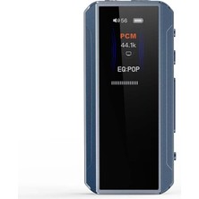 Vera Concept Store Ldac, Aptx Adaptif, Aptx Hd, Aac ile BTR13 Bluetooth Kulaklık Amplifikatörü (Çift CS43131 3.5mm Dengesiz ve 4.4mm Dengeli Çıkış) (Mavi)