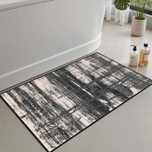 Vera Concept Store 2'li Set Banyo Paspası, Yumuşak Banyo Halısı, Kaymaz Dot Tabanlı, Su Emici, Makinede Yıkanabilir - 40X60-50 x 80 cm