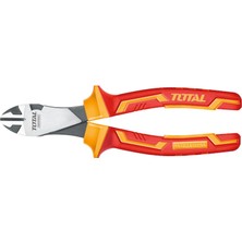 Vera Concept Store Yalıtımlı Kesme Pensesi | 180 mm | Mod. THTIP2571 | Vde Sertifikalı Iki Malzeme Kolu: 1000V'A Kadar Alternatif Akım ve 1500V'A Kadar Doğru Akım | Krom