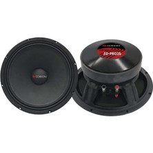 Vera Concept Store Edison ED-PRO20 20 cm Midrange Hoparlör 250 Rms 500W Profesyonel Oto Ses Sistemi