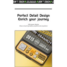Vera Concept Store P90 10000 Mah 20W Magsafe Kablosuz Şarjlı Powerbank, Siyah