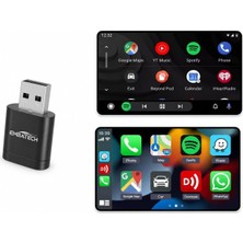 Vera Concept Store Araç Içi Kablosuz Android Auto ve Carplay Adaptörü (EMT-006N)