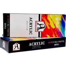 Vera Concept Store Akrilik 12 Renk x 22 ml Neon/pastel