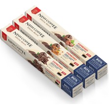 Vera Concept Store Coffee Aromalı Kapsül Kahve 3'lü Set (Karamel Çikolata Fındık) - 30 Adet