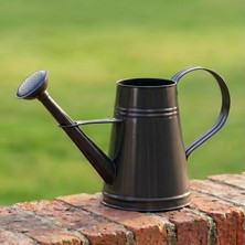 Vera Concept Store Stella 3 Litre Metal Çiçek Bahçe Sulama Kabı – Modern Dekoratif Çok Amaçlı Sulak (Siyah)