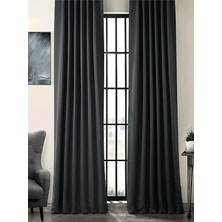 Vera Concept Store Denge Perde (9021) Lüks 1. Sınıf Özel Dikim Lacivert Blackout Işık Geçirmez Fon Perde Ekstraforlu Karartma Blackout Lacivert 100 x 200