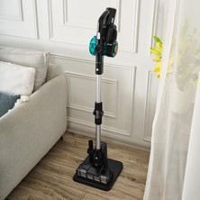 Vera Concept Store Homend Dustrider 1264H Şarjlı Turbo Başlıklı Dikey Süpürge Siyah