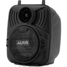 Vera Concept Store ARS-KLN30 8W 3 Inç Taşınabilir Bluetooth Hoparlör, LED Işıklı, Siyah