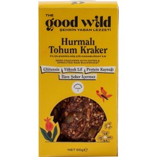 Vera Concept Store Hurmalı Tohum Kraker - Glutensiz Atıştırmalık, Ilave Şekersiz, Hurma Püresi ve Ayçekirdeği, Yüksek Lif ve Protein Kaynağı, 55 G