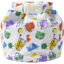 Vera Concept Store Yolculuk Için Wetbag - Su Geçirmez, Tekrar Kullanılabilir Bebek Bezi Çantası, Seyahat Için