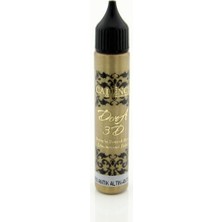 Vera Concept Store 3D Dora Boncuk Boya, 25ML, Antik Altın