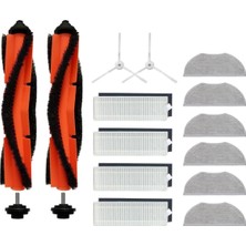 Vera Concept Store Essential Mjstg1 Xiaomi Uyumlu Yedek Fırça Hepa Filtre Mop Seti-14 Parça