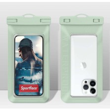 Vera Concept Store SF-W01 Su Geçirmez Telefon Çantası, Yeşil, Std