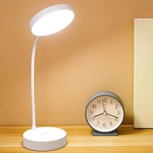 Vera Concept Store Şarjlı Dokunmatik 20 LED Masa Lambası Çalışma Işığı 3 Renk Tonu Dimmer Ayarlı