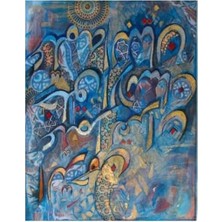 Vera Concept Store 5d Elmas Boncuk Taş Işleme Mozaik Goblen Kit Kanvas Tablo 50X40CM GC91177 Diamond Painting