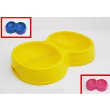 Vera Concept Store 28X17CM Çift Bölmeli Kedi Köpek Mama Kabı