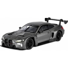 Vera Concept Store Oyuncak Bmww-M4 Gt3 Model Die Cast Model Araba Kutulu Metal Gövde Gerçekçi Görünüm Koleksiyon Ürünü 1:24 Ölçek