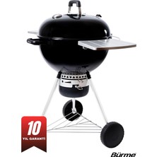 Vera Concept Store Partner 55.05 Black Masalı Profesyonel Kömürlü Barbekü - Mangal - Bbq