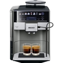 Vera Concept Store TE655203RW Bağımsız Espresso Makinesi, 1,7 Lt; 2 Fincan; Siyah, Gri, Gümüş (Ekran Dili Almanca Değildir)