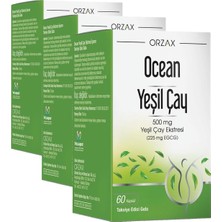Vera Concept Store Orzax Ocean Green Tea 500 Mg 60 Kapsül (3 Paketi)