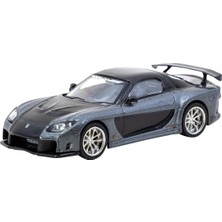 Vera Concept Store Speedmaster Japonya T64G-075-GY Tarmacworks 1/64 Mazda Rx-7 Veilside Fortune 7 Gri Metalik/siyah Bitmiş Ürün