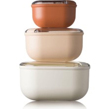 Vera Concept Store Pull Box Kare Saklama Kabı Seti Gün Doğumu Çok Renkli
