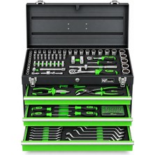 Vera Concept Store Nt Tools NCSETP161 Profesyonel El Aleti Metal Takım Çantası 161 Parça Takım Seti