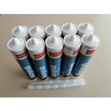 Vera Concept Store Acrylub Silikonlu Akrilik Mastik, Antrasit Gri, 10 Adet