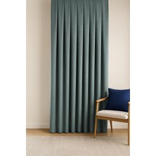 Vera Concept Store Cortibo Barcelona Kadife Dokulu Fon Perde Açık Gri (Pilesiz), 140 x 270