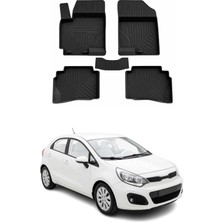 Vera Concept Store Kıa Rıo 3 2011-2016 Uyumlu 4d Havuzlu Paspas Siyah 5 Parça