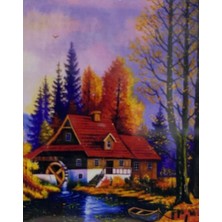 Vera Concept Store 5d Yapışan Boncuk Mozaik Tablo 30 * 40 cm Xrr2