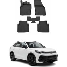 Vera Concept Store Volkswagen Tiguan 3 2024-2026 Uyumlu 4d Havuzlu Paspas Siyah 5 Parça