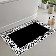Vera Concept Store 2'li Set Banyo Paspası, Yumuşak Banyo Halısı, Kaymaz Dot Tabanlı, Su Emici, Makinede Yıkanabilir - 40X60-50 x 80 cm
