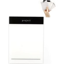 Vera Concept Store Şeffaf Renkli Yapışkan Not Kağıtları Defter Yer Imleri Etiket Ayraç Sticky Notes Gridnot (Project)