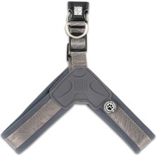 Vera Concept Store Matrix 2.0 Akıllı Künyeli Q-Fit Köpek Göğüs Tasması - Küçük ve Orta Boy Irklar Için Konforlu ve Güvenli - Stone (Xs)