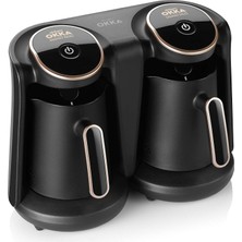 Vera Concept Store OK006 Okka Minio Duo Türk Kahvesi Makinesi, 8 Fincan Kapasite, Taşma Önleyici, 800-960W, Bakır