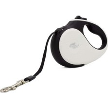 Vera Concept Store Otomatik Köpek Tasması Soft Seri M White