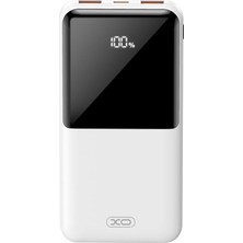 Vera Concept Store PR205 Taşınabilir Hızlı Şarj Power Bank, Pd 20W ve Qc 22.5W Hızlı Şarj, Dijital Ekran, Usb-C ve Usb-A, Akım ve Aşırı Şarj Korumalı (Beyaz, 10000MAH)