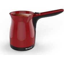 Vera Concept Store SN5CZV011 Elektrikli Kahve Cezvesi 1000W Güç 400 ml Kapasite Kırmızı
