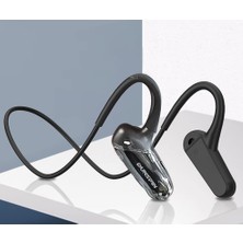 Vera Concept Store Dunspin Kablosuz Bluetooth Kulaklık Boyun Askılı Yoga Spor Yürüyüş Yaparken Uzun Ömürlü Şarj Su Geçirmez T80 Siyah