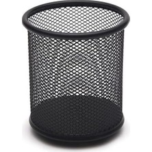 Vera Concept Store Metal Silindir Masaüstü Kalemlik - Siyah
