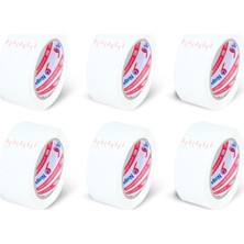 Vera Concept Store 45 mm x 100 mt Beyaz Koli Bandı 6 Adet