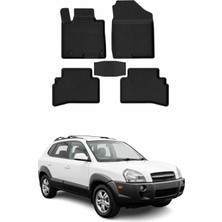 Vera Concept Store Hyundai Tucson 1 2004-2010 Uyumlu 4d Havuzlu Paspas Siyah 5 Parça